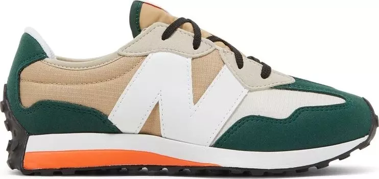 Кроссовки New Balance 327 Big Kid 'Nightwatch Green Incense', зеленый