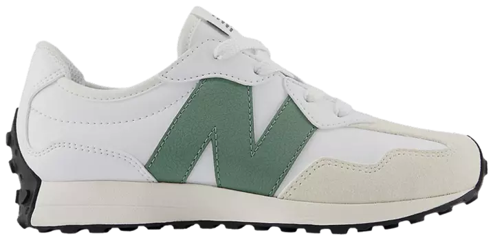 Кроссовки New Balance 327 Little Kid 'White Dark Juniper', белый