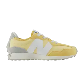 Кроссовки New Balance 327 Little Kid Wide Sand Dunes Rain Cloud, желтый