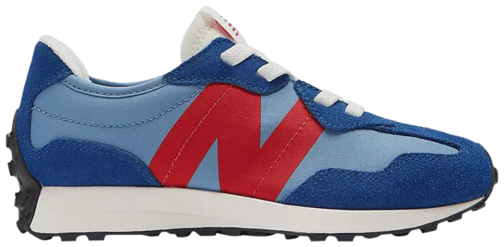 Кроссовки New Balance 327 Little Kid Wide 'Inkwell True Red', синий