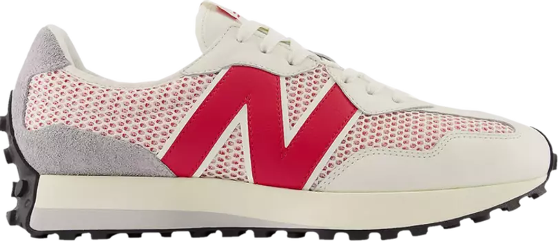 Кроссовки New Balance 327 'White Team Red', белый