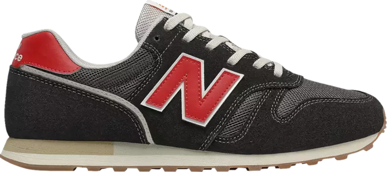 Кроссовки New Balance 373 'Black Red', черный