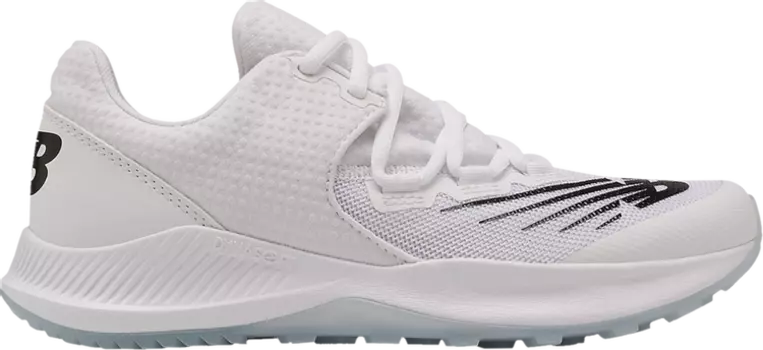 Кроссовки New Balance 4040v6 TF Big Kid 'White Black', белый