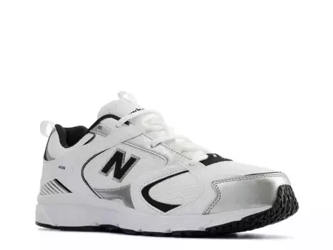 Кроссовки New Balance 408, белые/черные