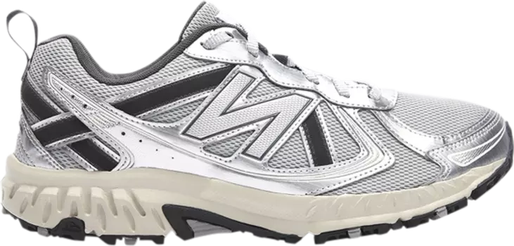 Кроссовки New Balance 410 2E Wide 'Silver', серебряный