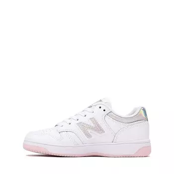 Кроссовки New Balance 480 Athletic Shoe, цвет White/Rose Sugar