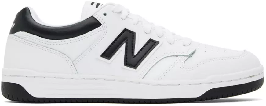 Кроссовки New Balance 480, белый/черный