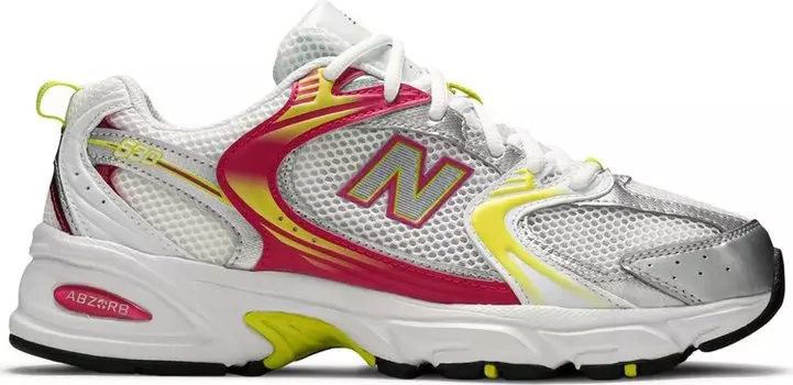 Кроссовки New Balance 530 'Hot Pink Sulphur Yellow', белый