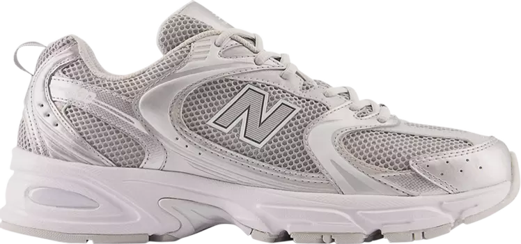Кроссовки New Balance 530 'Silver Metallic Moonbeam', серебряный