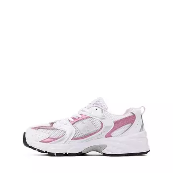 Кроссовки New Balance 530 Athletic Shoe, белый/розовый