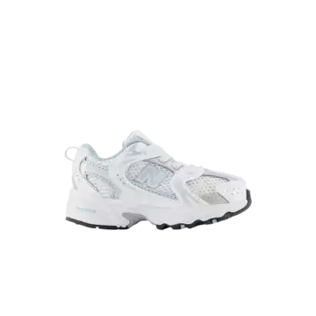 Кроссовки New Balance 530 Bungee Toddler White Chrome Blue, белый