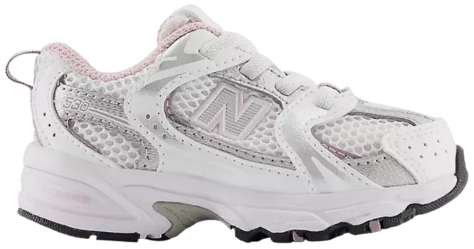 Кроссовки New Balance 530 Bungee Toddler 'White Mid Century Pink', белый