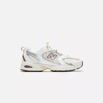 Кроссовки New Balance 530, цвет Sea Salt/White/Mercury Red