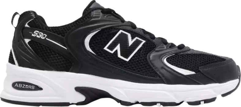 Кроссовки New Balance 530v2 Retro, черный/белый