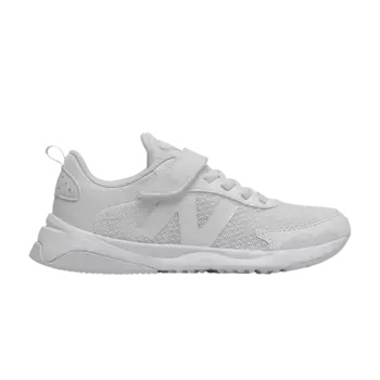 Кроссовки New Balance 545 Bungee Lace Top Strap Little Kid Wide White, белый