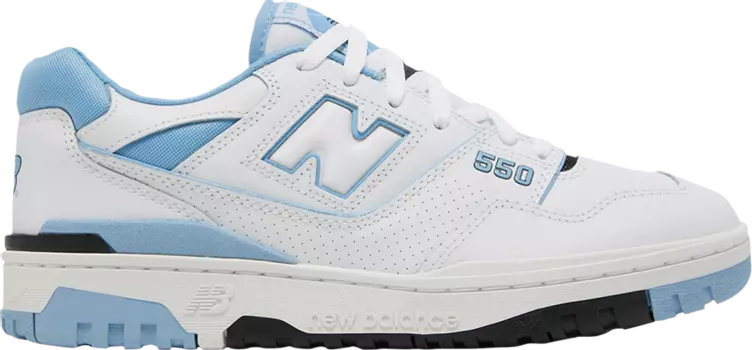 Кроссовки New Balance 550 2E Wide 'Team Carolina Blue', белый