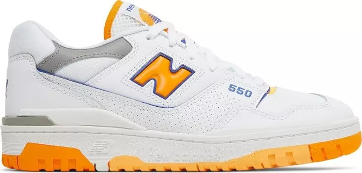 Кроссовки New Balance 550 'Lakers Pack - Vibrant Orange', белый