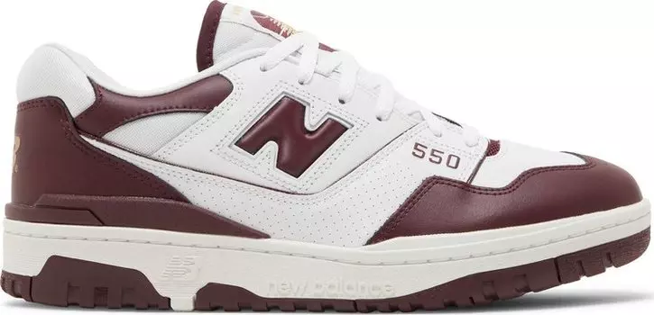 Кроссовки New Balance 550 'White Burgundy', белый