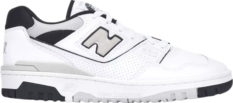 Кроссовки New Balance 550 'White Grey Black', белый