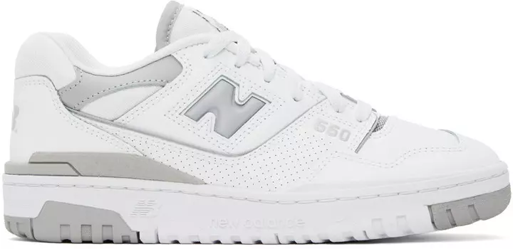 Кроссовки New Balance 550, белый/серый