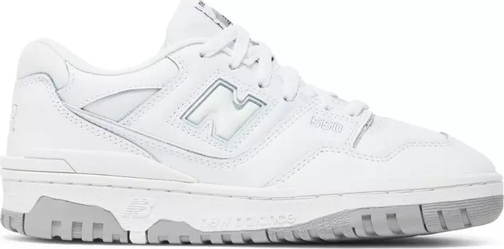 Кроссовки New Balance 550 Big Kid 'White Grey', белый