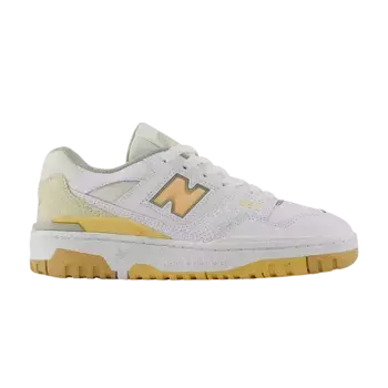 Кроссовки New Balance 550 Big Kid White Peach Blossom, белый