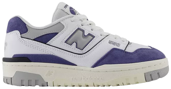 Кроссовки New Balance 550 Big Kid 'White Raincloud', белый