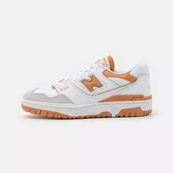 Кроссовки New Balance 550 Unisex, белый/оранжевый