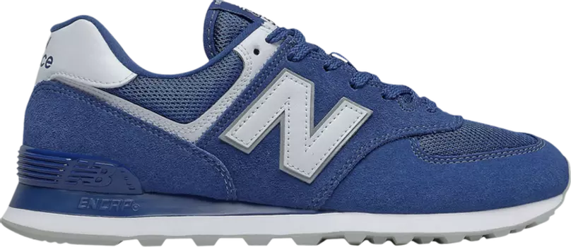 Кроссовки New Balance 574 2E Wide 'Atlantic', синий