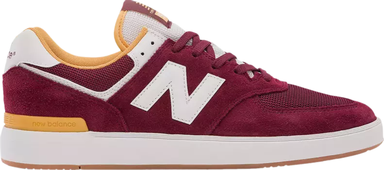 Кроссовки New Balance 574 'Burgundy Gum', красный