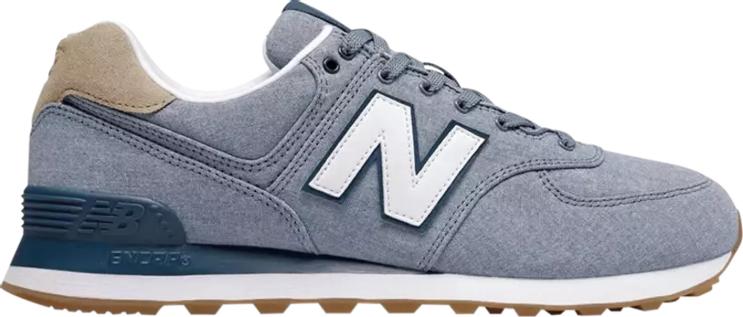 Кроссовки New Balance 574 'Chambray Gum', синий