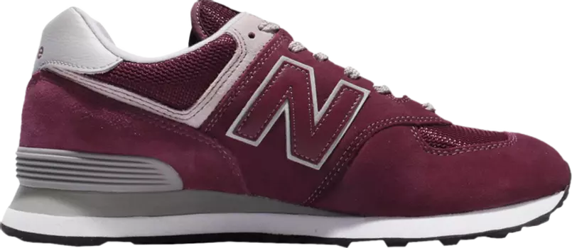 Кроссовки New Balance 574 'Dark Red Grey', красный