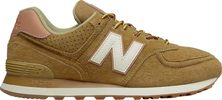 Кроссовки New Balance 574 'Marbled Street', коричневый