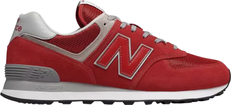 Кроссовки New Balance 574 'Red', красный