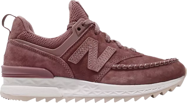 Кроссовки New Balance 574 'Rose Red', красный