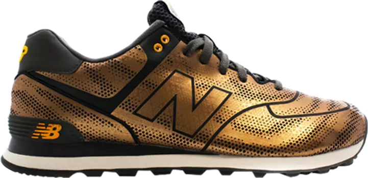 Кроссовки New Balance 574 'Tropical Fish Pack', золотой