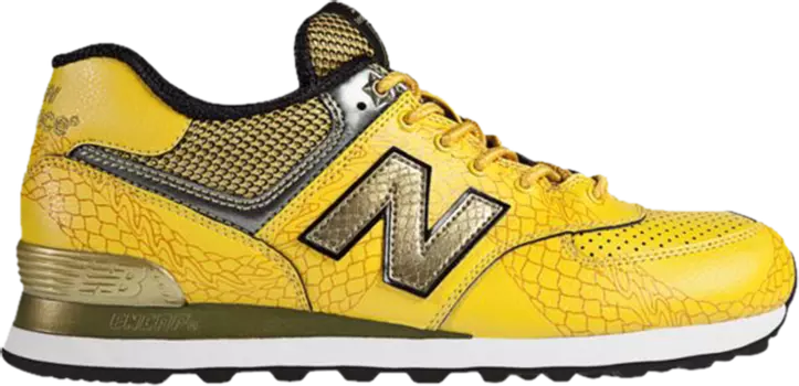 Кроссовки New Balance 574 'Year of the Dragon', желтый