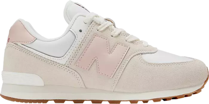 Кроссовки New Balance 574 Big Kid 'Moonbeam Pink Sand', розовый