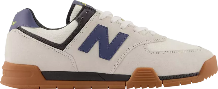 Кроссовки New Balance 574 Court 'Sea Salt Navy', кремовый