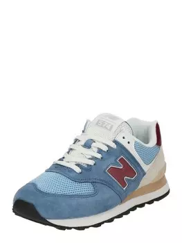 Кроссовки new balance 574, цвет Dusty blue/Light blue