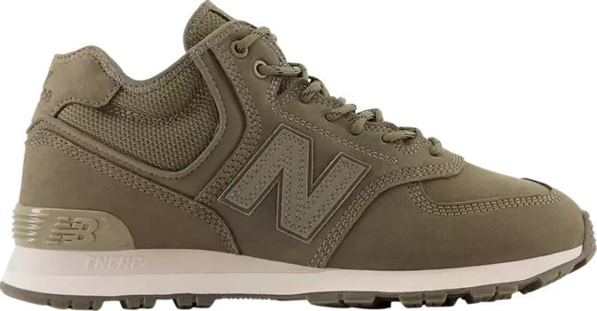 Кроссовки New Balance 574 High 'Olive', зеленый