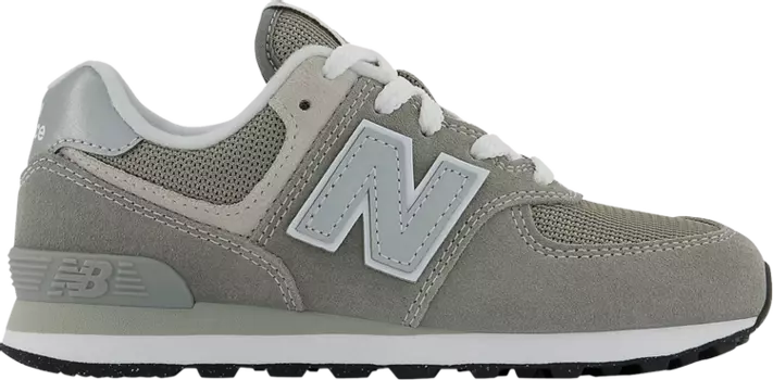 Кроссовки New Balance 574 Little Kid Wide 'Core Pack - Grey White', серый