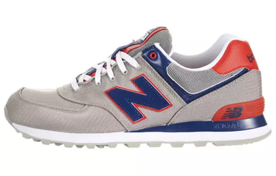 Кроссовки New Balance 574 Passport Pack Grey Navy Red