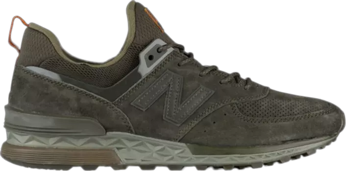 Кроссовки New Balance 574 Sport 'Olive', зеленый