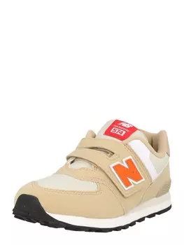 Кроссовки New Balance 574, темно-бежевый