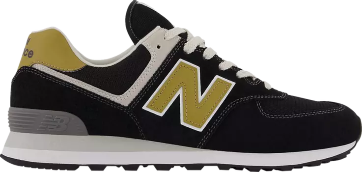 Кроссовки New Balance 574v2 'Black Tan', черный