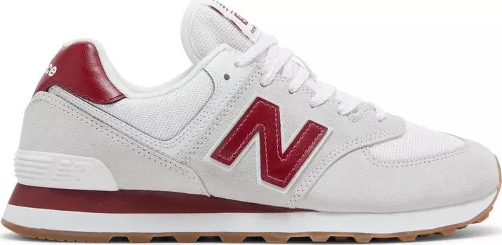 Кроссовки New Balance 574v2 'White Red', белый