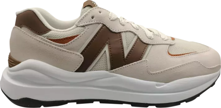 Кроссовки New Balance 57/40 'Chocolate Crisp Cocoa' ASOS Exclusive, кремовый