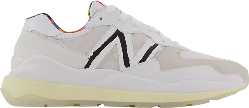 Кроссовки New Balance 57/40 'Pride', белый