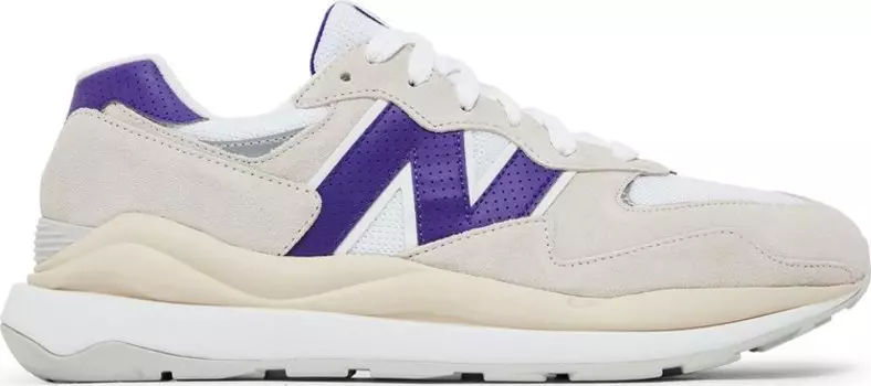 Кроссовки New Balance 57/40 'Sea Salt Prism Purple', белый